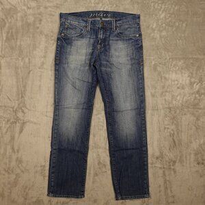 Mavi jeans Zach straight leg men's 34x32 faded blue‎ wash denim